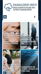 Mobile Screenshot of panaginip.info